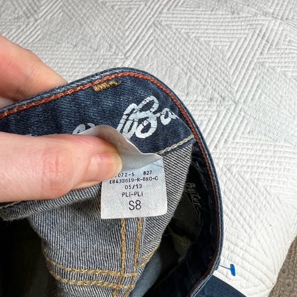 Eddie Bauer truly straight bootcut jeans size 8 - Picture 7 of 12